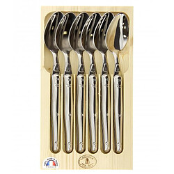 Coffret de 6 cuillères de table - 97/13653 - Laguiole - JEAN DUBOST