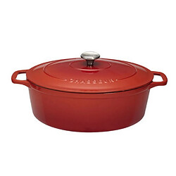 Cocotte ovale en fonte émaillée 31cm rubis sublime - PUC473158 - CHASSEUR
