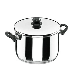 Lacor Marmite inox avec couvercle - 28 cm