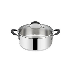 Sauteuse inox 26cm + couvercle - 012896032426 - Tempra Inox - LAGOSTINA