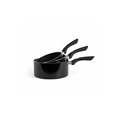 Série de 3 casseroles aluminium 16/18/20cm - MEN125N - LIVOO