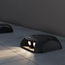 Barcelona LED Lampe LED solaire d'extérieur - 3000K - 2 LED - 15lm - IP65- Blanc Chaud