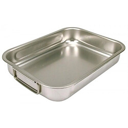 Plat à four inox 40x28cm - 10183 - STEEL PAN
