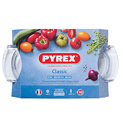 Avis Cocotte ovale 4.5l verre - 460A000/5043 - Classic - PYREX