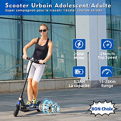 Y-RAIN - Trottinette Electrique Pliable, Autonomie 15-25km