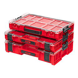 Avis Qbrick System PRO Organizer 300 RED ULTRA HD empilable 452 x 358 x 110 mm 9 l IP54 avec 8 inlays