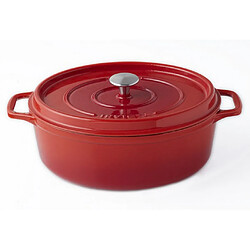 Daubière en fonte émaillée 35cm rubis - PUV403350 - INVICTA
