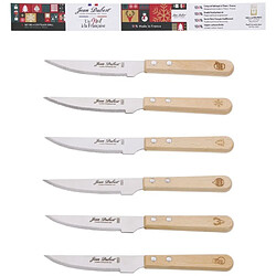 Coffret de 6 couteaux grill - CB10A79SD80311 - JEAN DUBOST