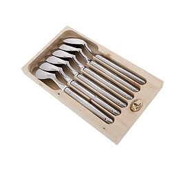 Coffret de 6 cuillères de table - 97/13653 - Laguiole - JEAN DUBOST