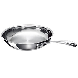 Poêle inox 24cm - 12068354 - Chef - BEKA