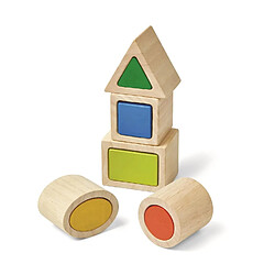 Plan toys Boîte à formes en bois - 10 pièces