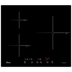 Table de cuisson induction Triomph encastrable TRCPI3280B 3 foyers 7100W