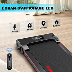 Y-RAIN Tapis de Marche 1-6 km/h avec Moteur 2,5 HP pour Maison & Bureau