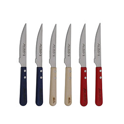 Coffret de 6 couteaux à steak - CB10A790HC2365 - JEAN DUBOST
