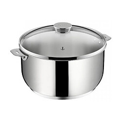 Faitout inox 24cm + couvercle - 12138031224 - Salvaspazio+ - LAGOSTINA