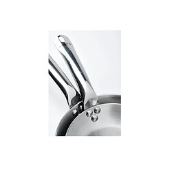 Poêle inox 24cm - 3604.24 - Alchimy - DE BUYER