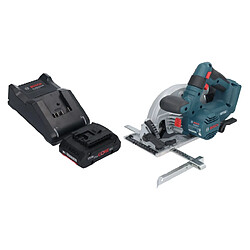 Bosch GKS 18V-57-2 Professional Scie circulaire portative sans fil 18 V 165 mm Brushless + 1x batterie ProCORE 4,0 Ah + chargeur