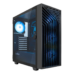 CoolBox PC Gaming GA300 Grid Line Midi Tower Noir 