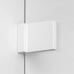 Acheter OTITEC Porte de douche 120 cm blanc pivotante droite SANTORINI WHITE