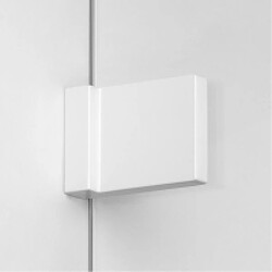 Avis OTITEC Porte de douche 80 cm blanc pivotante droite SANTORINI WHITE