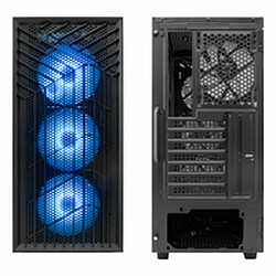 CoolBox PC Gaming GA300 Grid Line Midi Tower Noir pas cher