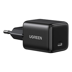 Avis Chargeur Ugreen X513 30?W GaN 1x USB-C avec Câble USB-C 1?m Noir