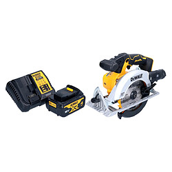 DeWalt DCS 565 M1 Scie circulaire portative sans fil 18 V 165 mm Brushless + 1x batterie 4,0 Ah + Chargeur