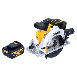 DeWalt DCS 565 N Scie circulaire 18 V 165 mm Brushless + 1x batterie 4,0 Ah - sans chargeur