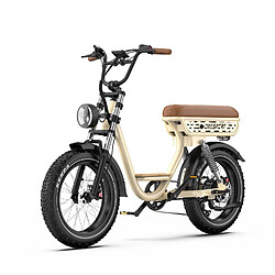 ONESPORT W77 Vélo Électrique - 250W 48V18AH - Beige