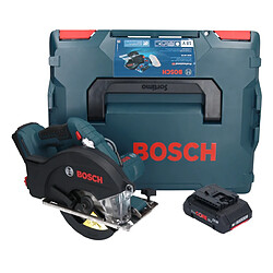 Bosch GKM 18V-50 Professional Scie circulaire portative sans fil métal 18 V 136 mm Brushless + 1x batterie ProCORE 4,0 Ah + L-Boxx - sans chargeur