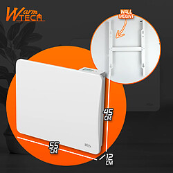 Acheter Warm Tech Radiateur inertie céramique 1000 W - IP24 - Fil pilote 6 ordres