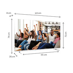 Thomson 55” (139 Cm) LED 4k Uhd Google TV, 4x HDMI, 3x USB, Google Asistant, 60 Hz, Blanc