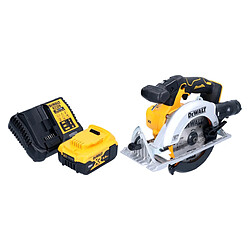 DeWalt DCS 565 P1 Scie circulaire sans fil 18 V 165 mm Brushless + 1x batterie 5,0 Ah + Chargeur