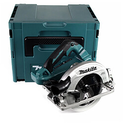 Makita DHS 782 PF2J Scie circulaire portative sans fil 36V (2x18V) 190 mm Brushless en Makpac + 2x 3,0 Ah batterie + double chargeur
