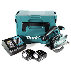 Makita DCS 553 RGJ Scie circulaire portative à métaux sans fil 18V 150 mm Brushless + 2x batterie 6,0Ah + chargeur + Makpac