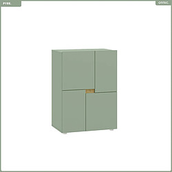 OTITEC Commode - H.84 x L.60 x P.42 - PYRE - ALOE