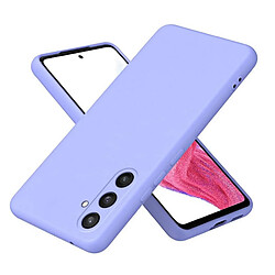 Htdmobiles Coque pour Samsung Galaxy S25 5G - housse etui silicone gel fine + film ecran - MAUVE