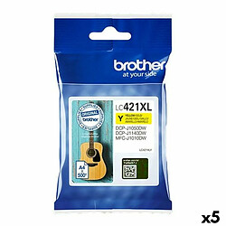 Brother Cartouche d'encre LC421XL - Jaune