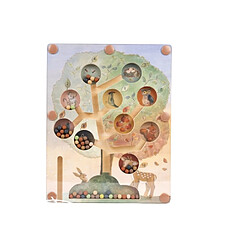 Egmont toys labyrinthe magnétique en bois - Multicolore