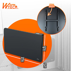 Acheter Warm Tech Radiateur inertie céramique 1500 W - IP24 - Fil pilote 6 ordres.