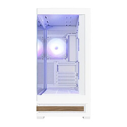 Boitier sans alimentation - ZALMAN P40 NAMU - Moyen tour - Format ATX - Blanc
