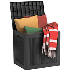 NOVAVISION Coffre de terrasse de 30 gallons étanche – Rangement compact