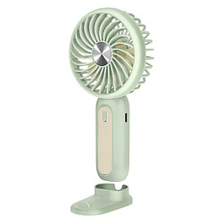 Acheter LinQ Ventilateur Portable Silencieux 3 Vitesses avec Batterie et Support Téléphone Vert