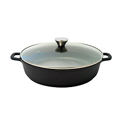 Cocotte en fonte 32cm 5l noir - 384940 - BAUMALU