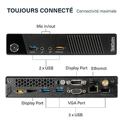 Avis Lenovo M83 Tiny - Core i7 - 1TO SSD - 16GO RAM - Mini PC / Ordinateur de bureau · Reconditionné