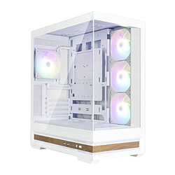 Boitier sans alimentation - ZALMAN P40 NAMU - Moyen tour - Format ATX - Blanc
