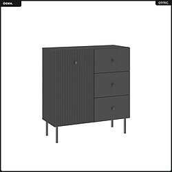 OTITEC Commode - H.98 x L.91 x P.42 - OSMA - NOIR
