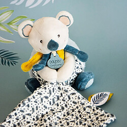 Linnea Peluche koala avec son doudou 15 cm collection YOCA LE KOALA bleu