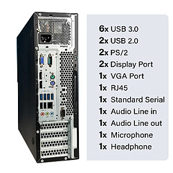 Acheter Lenovo M73 - Core i5 - 512GO SSD - 16GO RAM - PC / Ordinateur de bureau · Reconditionné