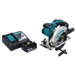 Makita DSS 610 RG1 Scie circulaire manuelle sans fil 18 V 165 mm + 1x batterie 6,0 Ah + chargeur